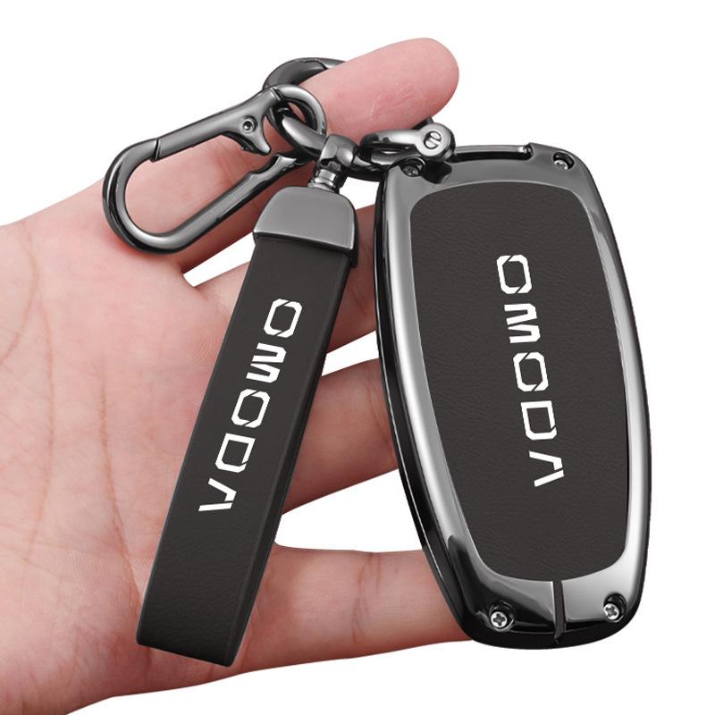 Chery OMODA 5 Schlüsselhülle: Vollmetall-Schutzhülle mit Schlüsseltasche und Schnalle
