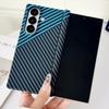 Luxury For Magsafe Magnetic Carbon Fiber Hinge Case For Samsung Galaxy Z Fold 7 6 5 Ultra Thin PC Protection Cover For ZFold7