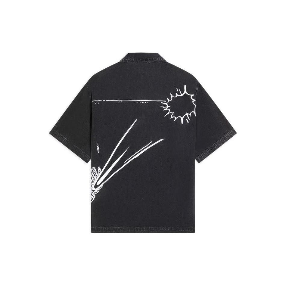 Li Ning x MARVEL T-Shirt Herren Schwarz ASHS903-1