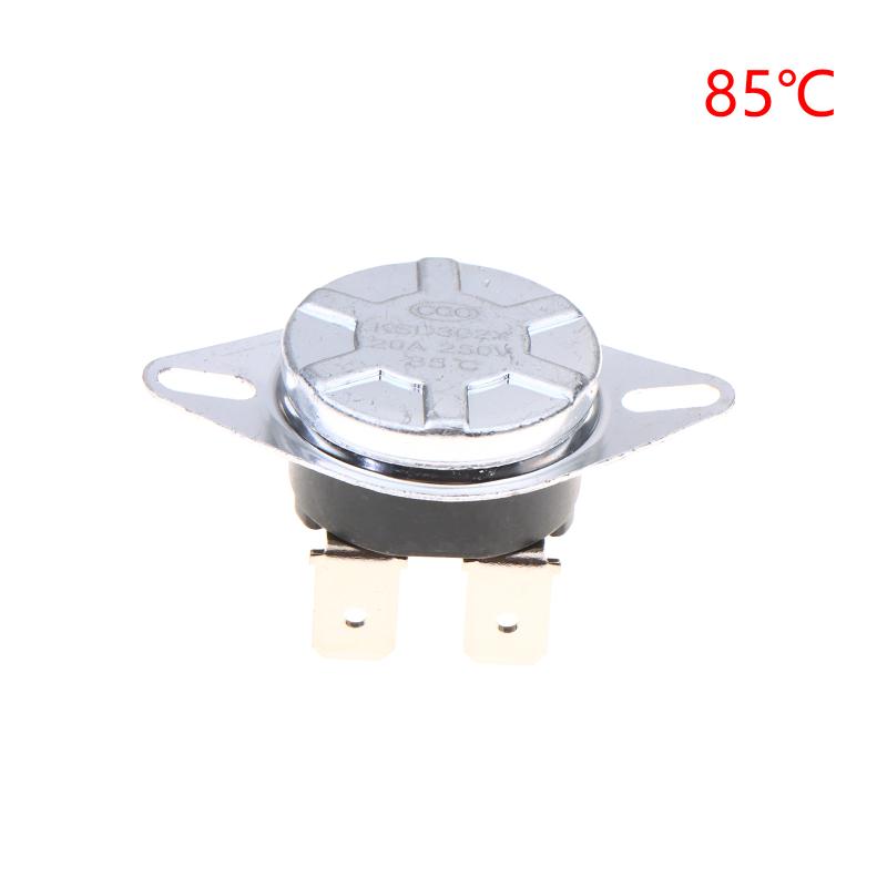 Ksd302X/T 250V20A Temperature Sensor 75-95 Degrees 4Pin Bipolar Temperature Switch Manual Reset Heater Thermostat