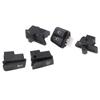 5Pcs/Set  Start Switch Horn Light Five Major Switches Turn Signal Beam Button Switch Connecters For Scooter Motorcycle Accessories