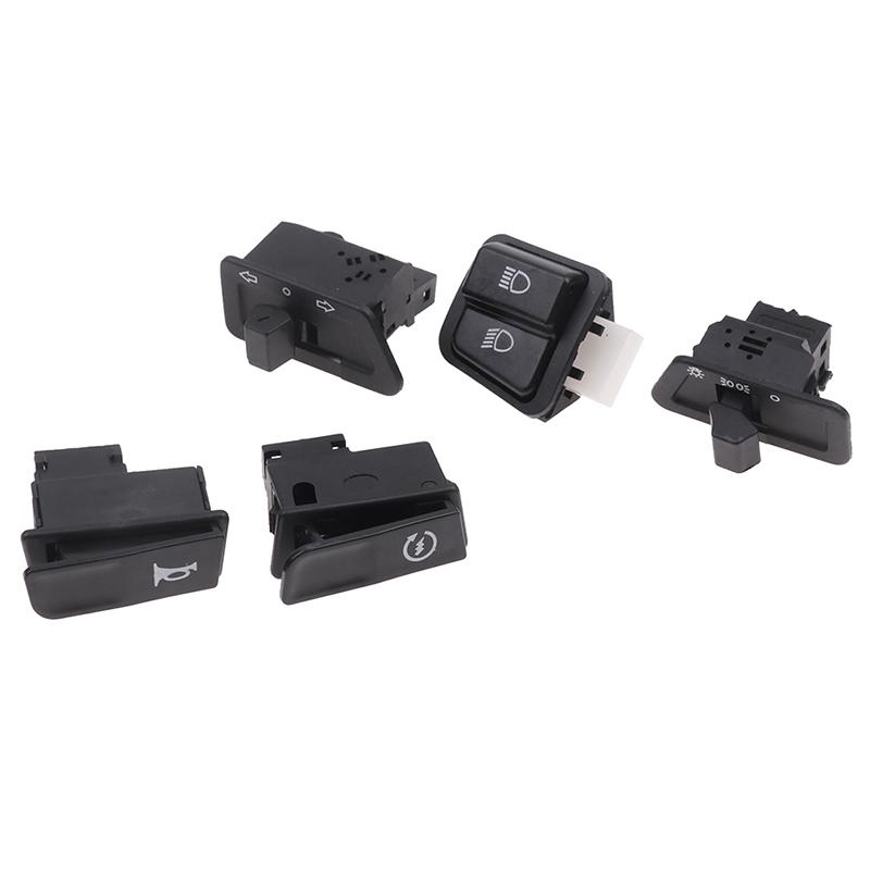 

5 шт./компл. пусковой переключатель, звуковой сигнал, пять основных переключателей, кнопка указателя поворота