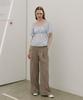 320SHOWROOM Two-Way Off-Shoulder Puff Blouse Sky Blue