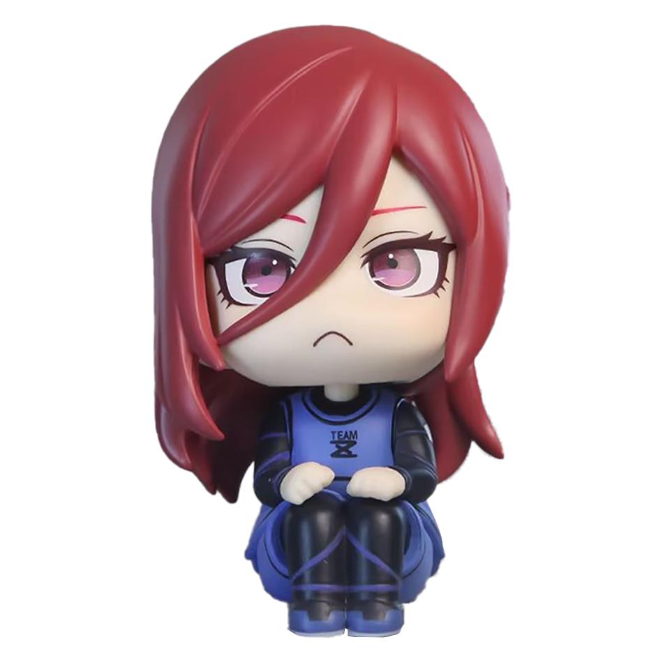 Blue Lock Kawaii Nagi Seishiro Isagi Yoichi Sitting Action Figure Doll Tabletop Model Anime Peripheral Creative Birthday Gift To