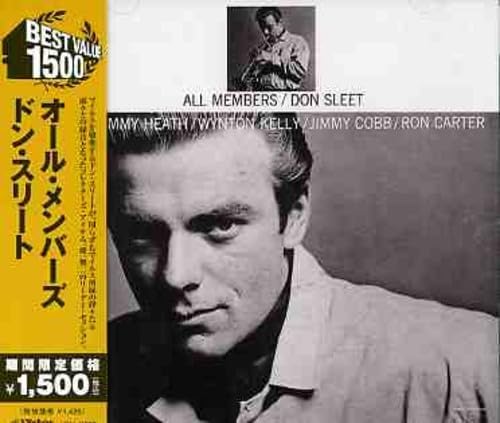 CD DON SLEET? JIMMY HEATH? WYNTON KELL - All Members  VICJ41396 Japan ObiMusic Others Used