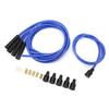 8mm   Wire 1m Length High Efficiency Stable Ignition   Wire Set for 4 Cylinder   Cars