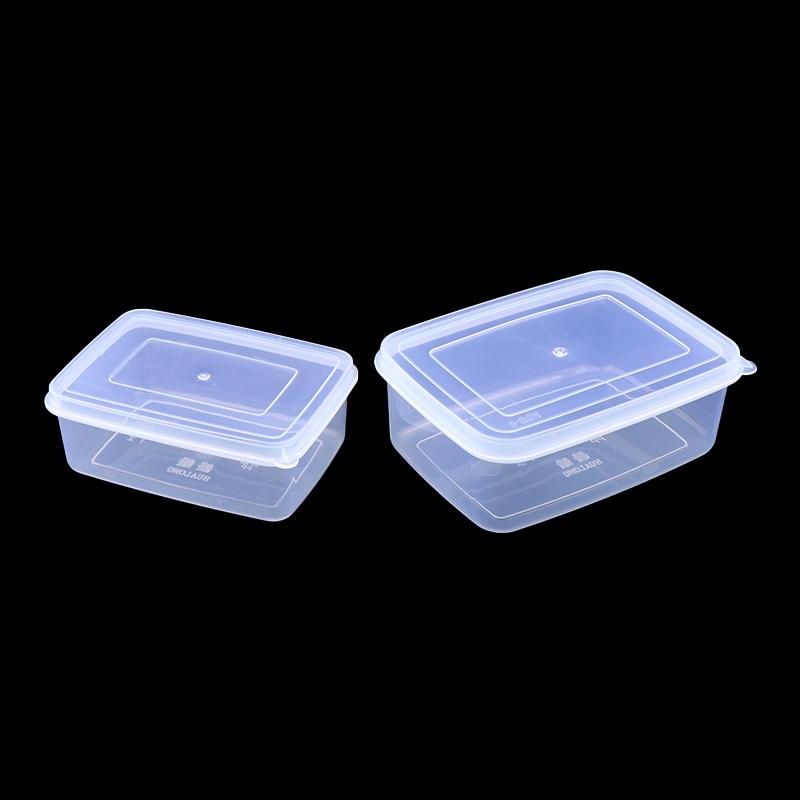 300/500 ml recipient dreptunghiular din plastic transparent special pentru frigider sigilat cutie de depozitare bucatarie de calitate alimentara