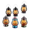 Mini Halloween Pumpkin LED Lantern With Warm Flickering Light For Halloween Home Party Tabletop Decor Gifts