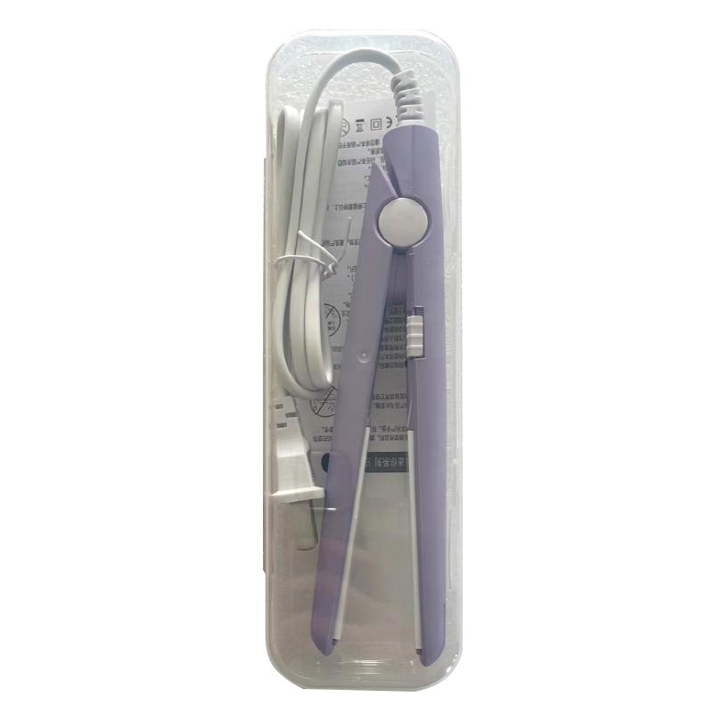 Portable Mini Hair Curler 190°C 10 Second Rapid Heating Constant Temperature Ceramic Plate for Curling and Straightening