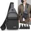 Men's Fashion Cycling Crossbody Bag - Versatile, Casual, Single Shoulder Bag for Outdoor Sports and Commuting