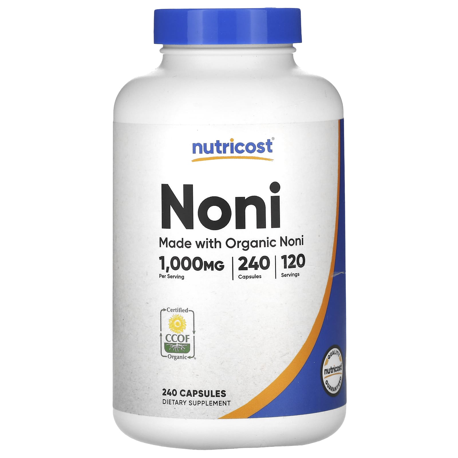

Noni, 240 capsules (500 mg per capsule)
