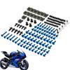 Clearance_190PCS CNC Motorcycle Full Fairing Bolts Kit Screws Nuts For HONDA XLV 600 650 700 TRANSALP NX 650 FMX 650 XRV650 TRX