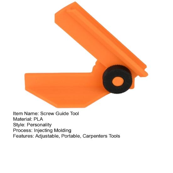Drill Screw Guide Tool Adjustable 0-90 Degrees Precise Drilling Tool Carpenters DIY Projects Woodworking Drill Guide