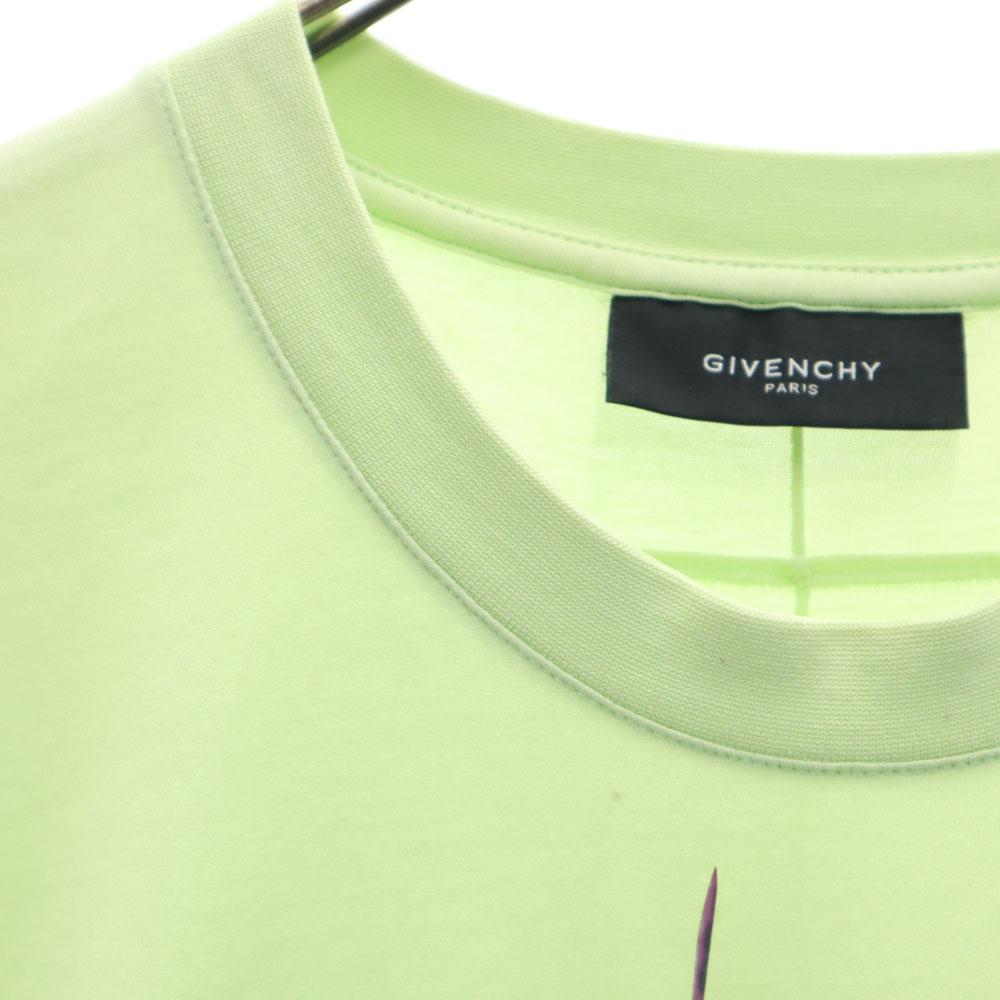 Givenchy Fabricat în Portugalia Floare pasărea paradisului Tricou cu mânecă scurtă Bărbați Folosit