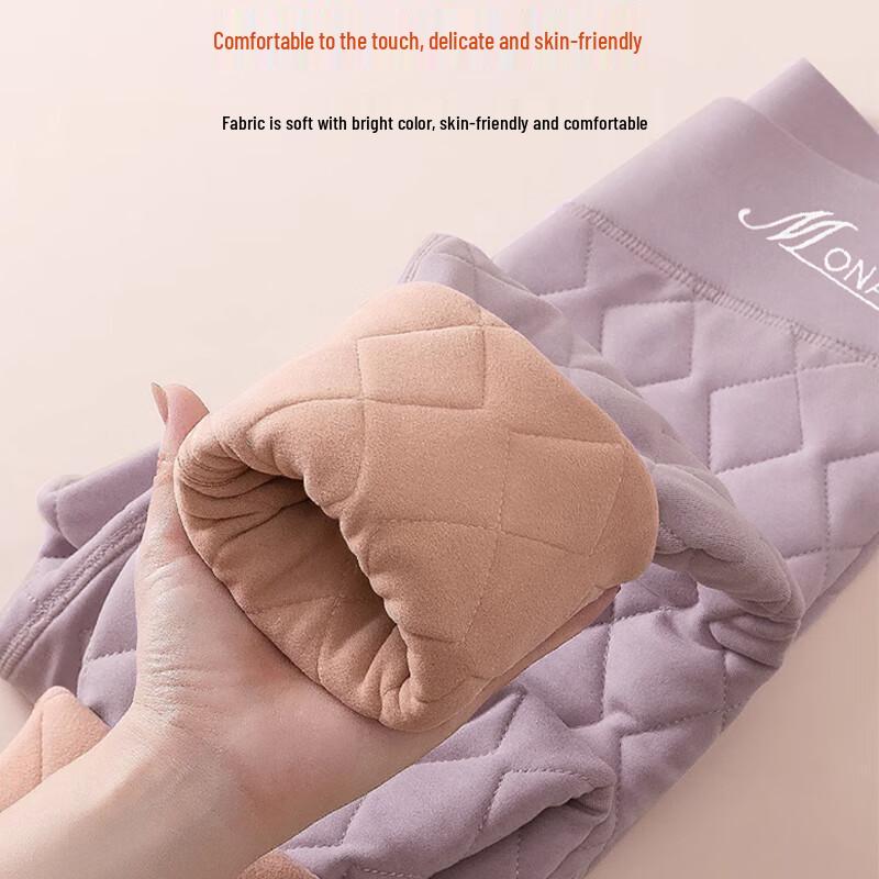 Langsha Women's 100% Wool Lined Thermal Leggings