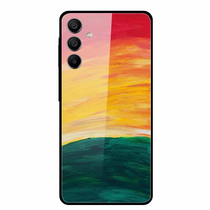 For Samsung A16 5G Case Back Hard New Cover for Samsung Galaxy A 16 SM-A166B Tempered Glass Case Funda Cool Designed Girls Capa