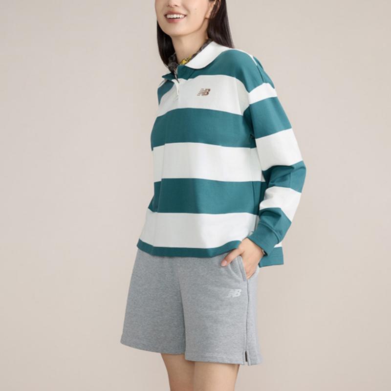 New Balance Polo Shirt Women's Teal NFE32042
