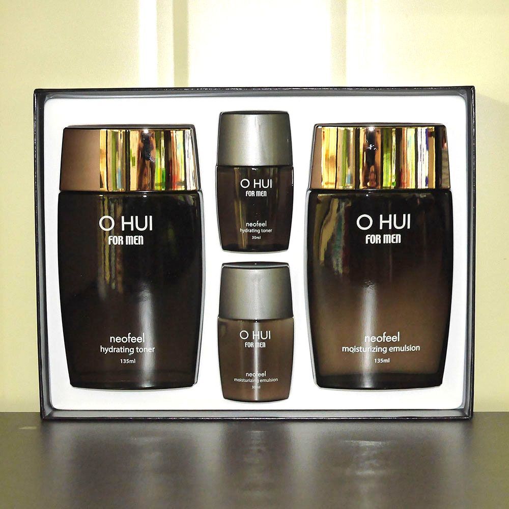 Men s cosmetics QTZTWEIE For Men Neophil Toner Emulsion Special Set