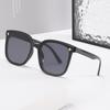 Korean-Style Large Square Frame Sunglasses: High-End Fashion & Sun Protection 