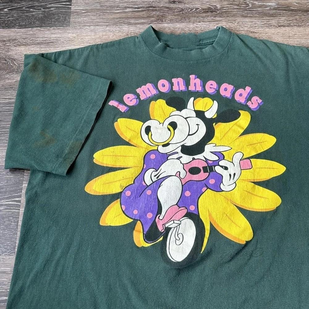 

Collection The Lemonheads Band Gift For Fan S to 5XL T-shirt Green Unisex T-Shirt XXXXL