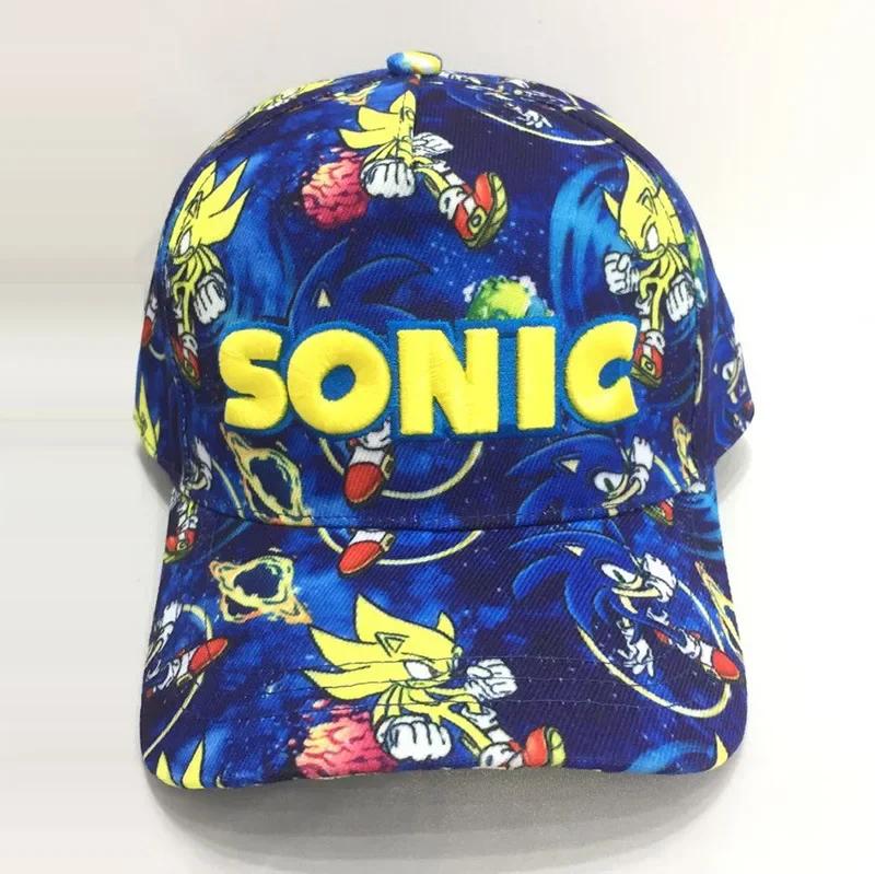 Hedgehog Kid High Quality Hat Action Figure Toy Supersonic Mouse Figure Adjustable Hip Hop Baseball Cap Fashion Sunshade Hat Toy