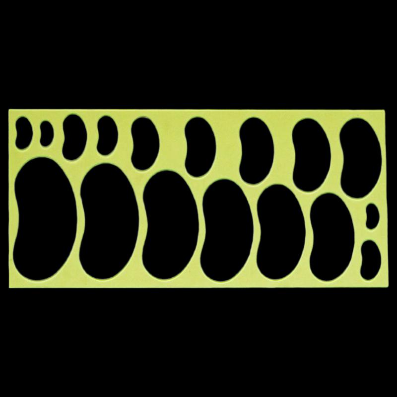 Professional Drafting & Mapping Template Rulers