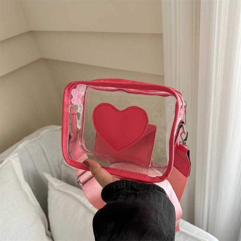 

Japanese Cute Small Bag for Women New Highend Fashion Style Casual Contrast Jelly Bag for Women with Fashionable Temperament and Girl Crossbody Bag