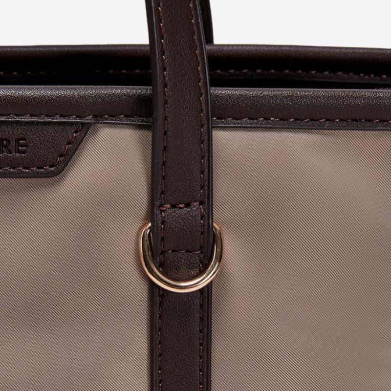 By ESquire Women S Elo Nylon Tote Bag S Beige
