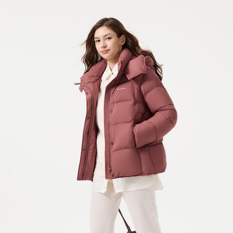 Tanboer Women's Short Detachable Hood Down Jacket TB5530358Z