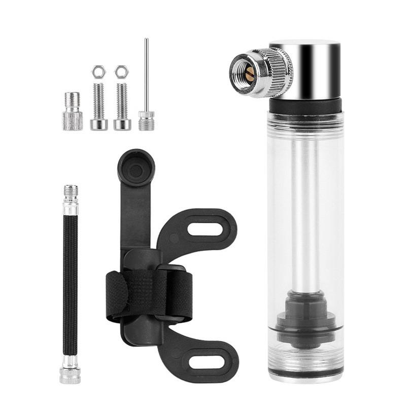Portable Bicycle Pump With Aluminum Alloy Material For Mountain Bike Riders