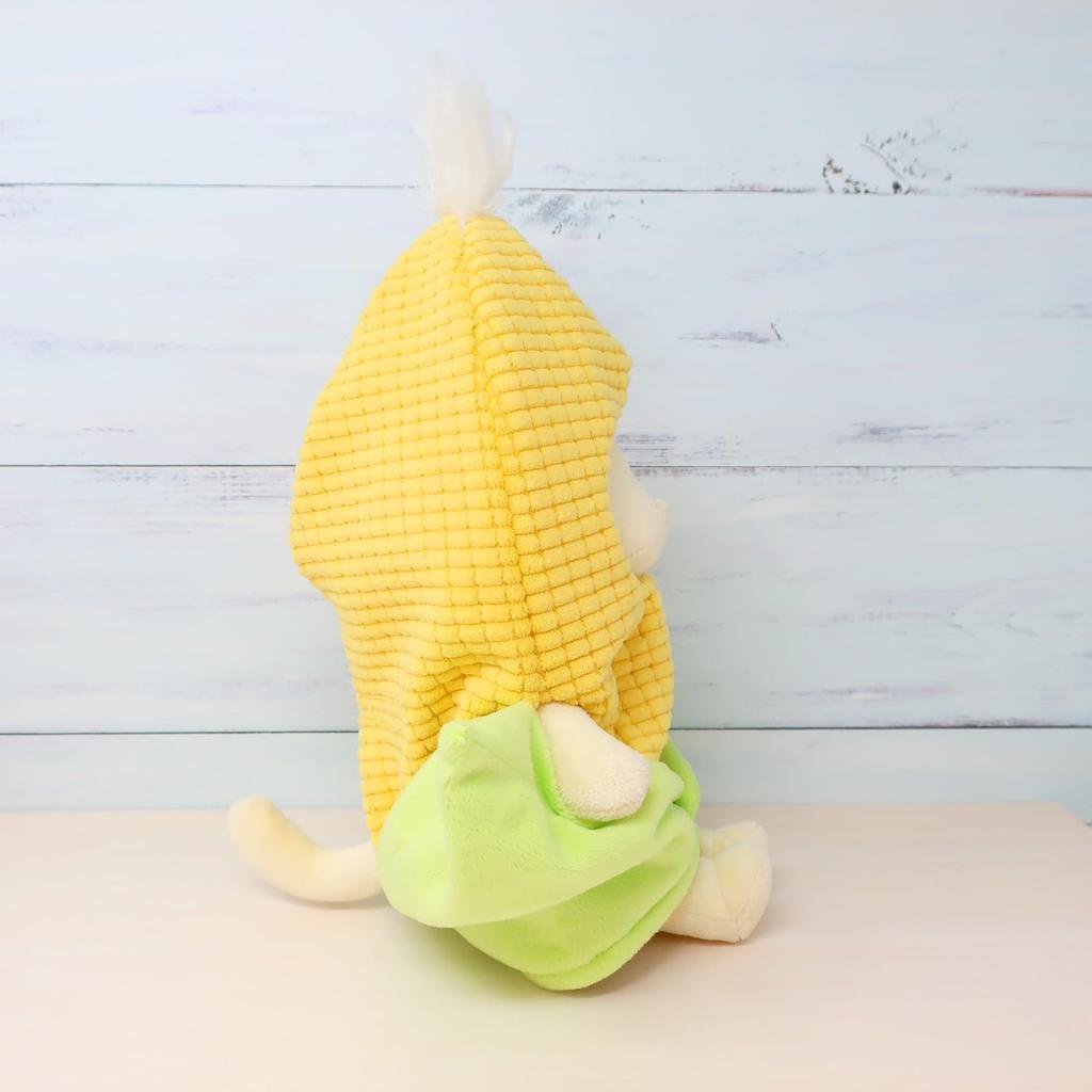 Naitou Design Plush Costumer Vegetable Series Corn S Plush Toy Clothes Fits Plush Toy Head Circumference 18cm Waist Circumference 15cm Size /