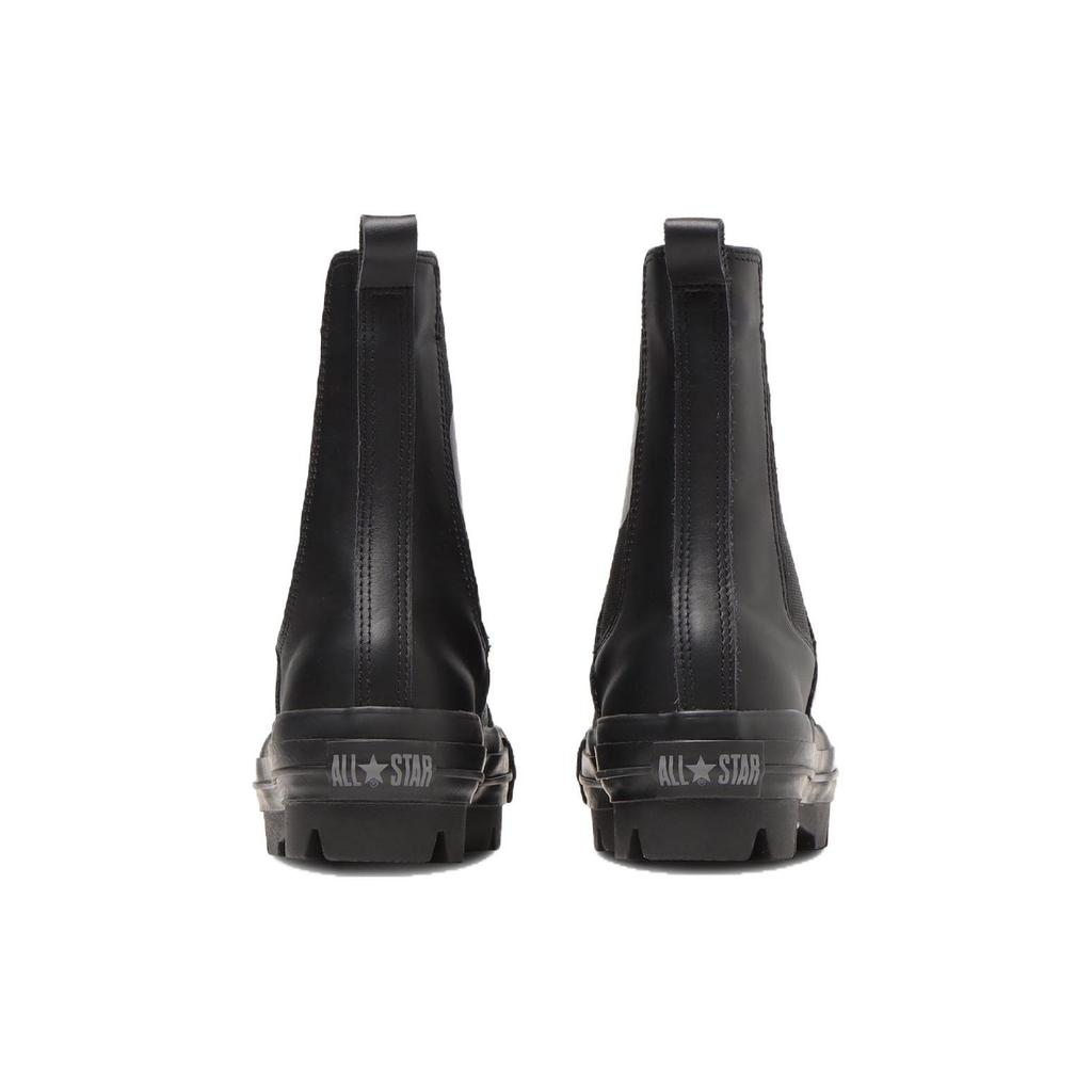 Converse All Star Leather Sg Chunk Shin-Hi High-Top Sports Casual Shoes Unisex Sneakers Black 31308030