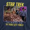 STAR TREK Unisex Adult The Trouble with Tribbles Sweatshirt