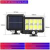 56LED Induction Wall Lamp Waterproof Split Solar 100COB Separated Human Body Induction Courtyard Lamp Garage Lamp