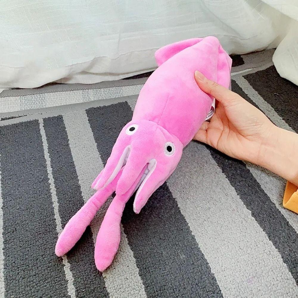 Fish Aquarium Ocean Animal Plush Toy Marine Park Squid Crab Plush Kids Toy