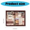 Scrapbooking Collage Junk Journal Decoration Gift Box Tape Sticker Journaling Kits Paper Frame Scrapbooking Supplies