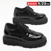 Brock Heightening Leather Shoes Men's 10cm Real Cowhide Business Dress Derby Shoes Host Hairdresser Platform Men's Shoes