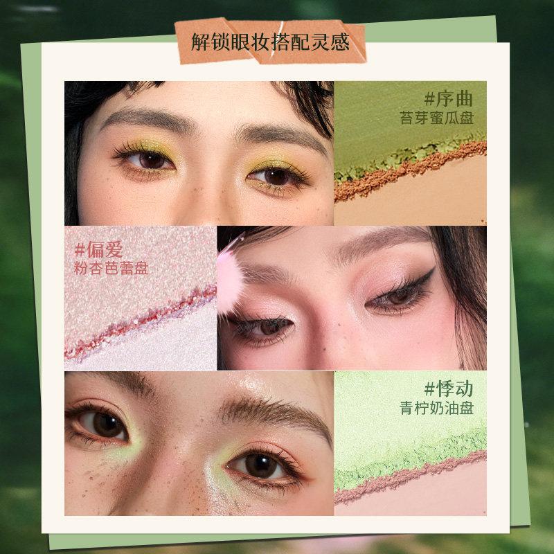 Cheeryep Qianyan Spring/Summer Makeup Set Incloud 16 Color Eye Shadow Palette and Blush All In Makeup Gift Set