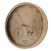 Barometr Higrometr Termometr 3 w  Wiszący na ścianie Złota tarcza Stacja prognozy pogody do domu i biura 130 mm