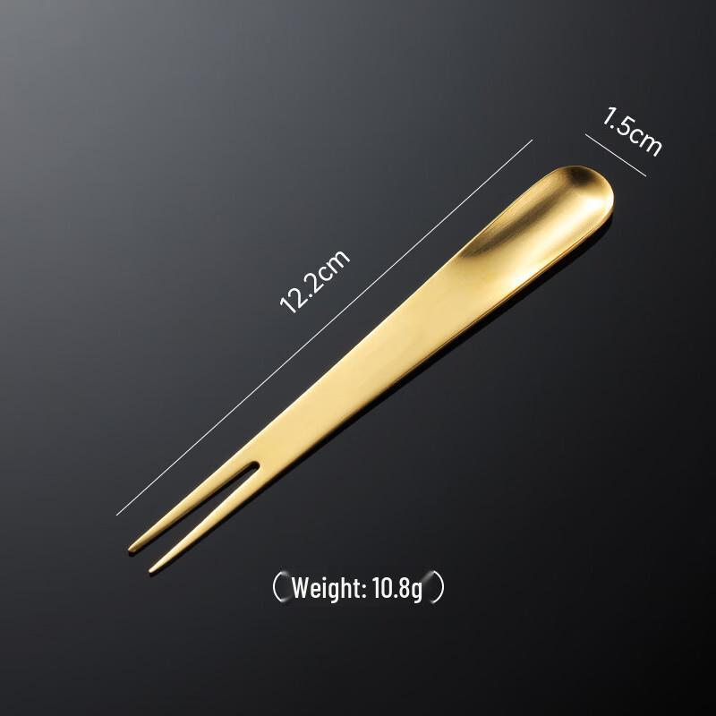 

Stainless Steel Dual-Use Fruit Fork Spoon Set