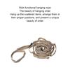 Polyester Travel Camping Lanyard With Lots Of Rings For Hanging Accessories Length Adjustable Hanger