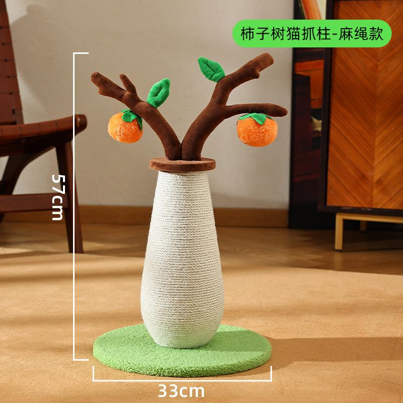 Sisal Cat Scratching Post Cat Climbing Frame Integrated Wear-resistant and Resistant To Scratching Crumbs Vertical Cat toys