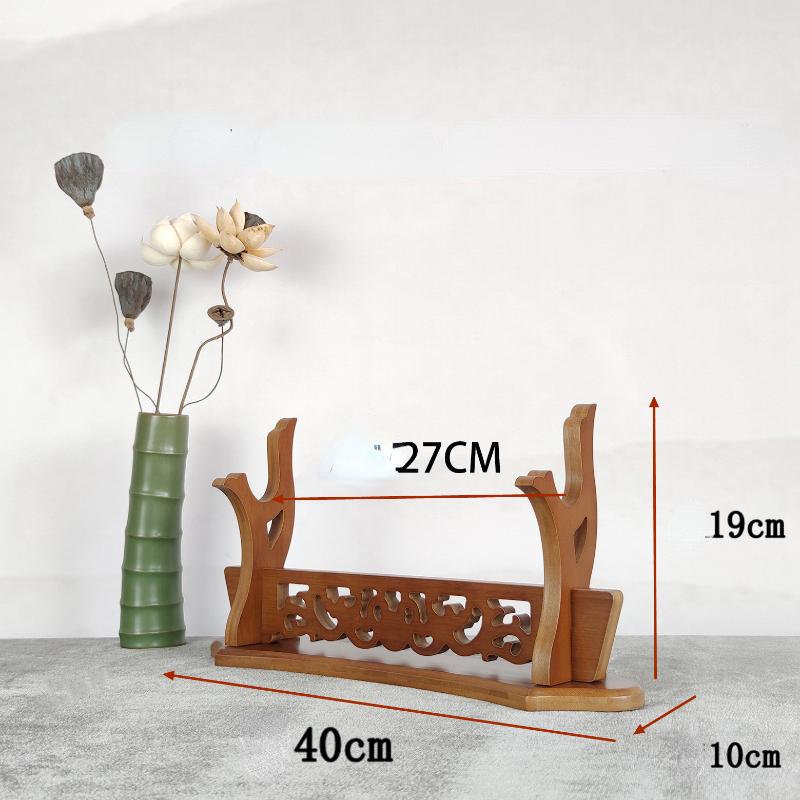 Dragon Katana Stand Shelf Wooden Display Katana Support Holder Demon Slayer Sabre Cradle Storage Rack Room Decoration Organizer
