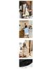 Women's A-line High Waist Pleated Woolen Skirt - Spring/Autumn 2025 College Style