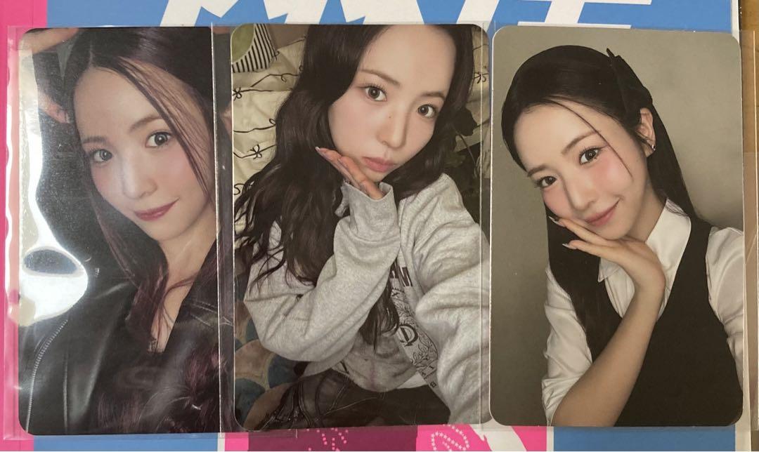 

[USED] NiziU Maya LOVE LINE Trading Card Set of 3