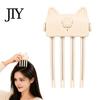 Hair Volumizing Clip Heated Volume for Fine Flat Hair, Electric Root Lifter Comb Non Damaging Fluffer with 2 Heat Settings, Puffy Natural Lift