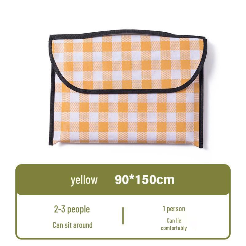 Pogrubiona Wodoodporna Mata Piknikowa na Zewnątrz: Kemping, Plaża, Namiot, Trawnik i Poduszka Odporna na Wilgoć