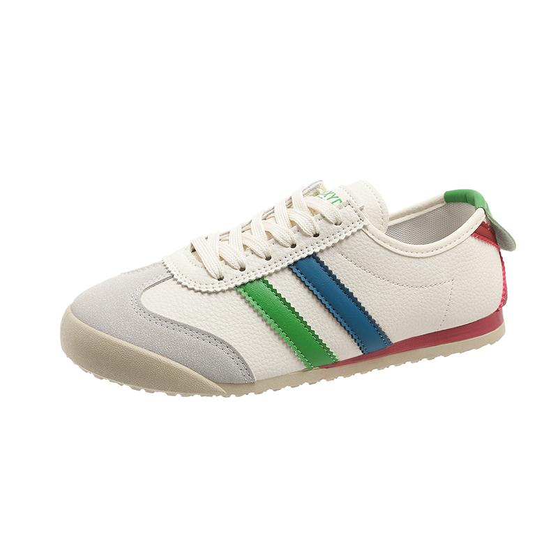 

Fashion 2024 New Explosive Women s Shoes Thin Casual Sports Light Match Color Flat German Training Shoes Women Shoes Sneakers 40