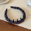 Toothed Comb Hair Comb Hairpin Non-Slip Headbands With Teeth Comb Headband  Daily Autumn Winter