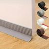 Soundproof Door Bottom Sealing Strip Self-adhesive Insect Prevention Door Draft Stopper TPE 100cm Draught Excluder Dorm